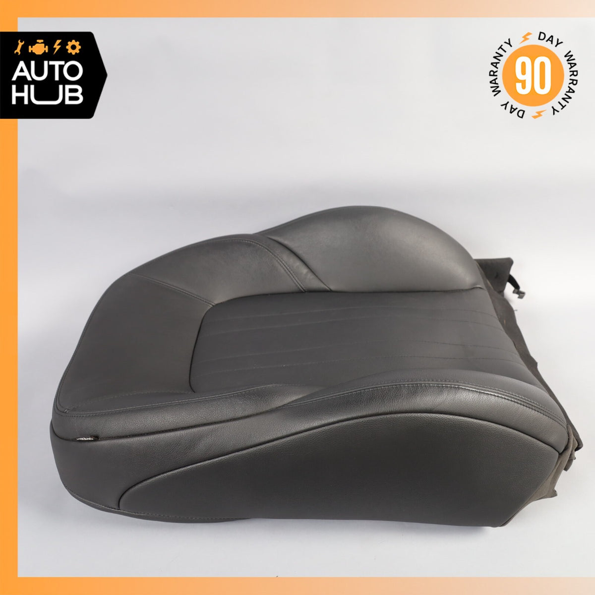 17-22 Maserati Ghibli M157 Front Right Top Upper Seat Cushion Black OEM 41k - photo 8