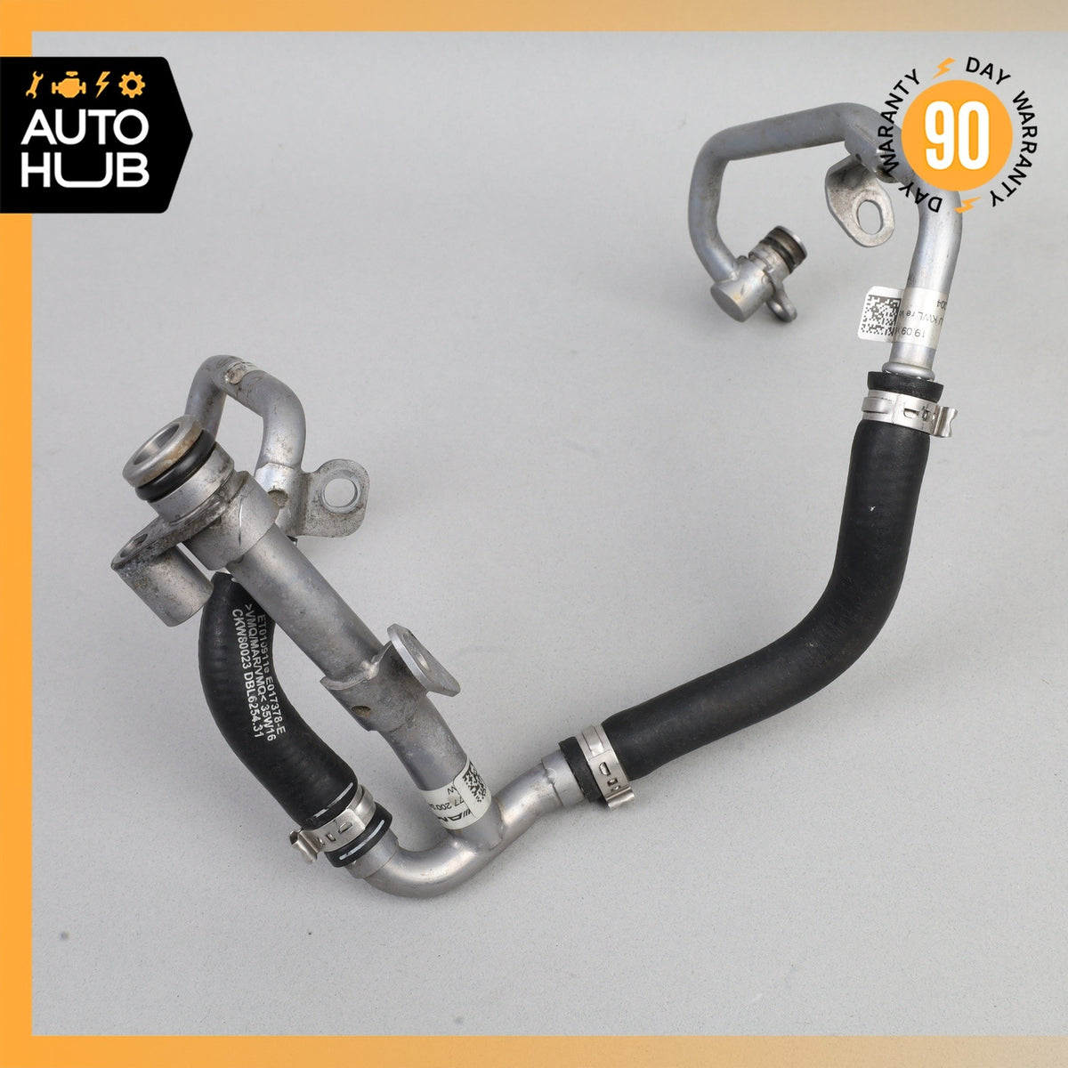15-18 Mercedes W205 C63 Engine Cooling Water Hose Line OEM - photo 10