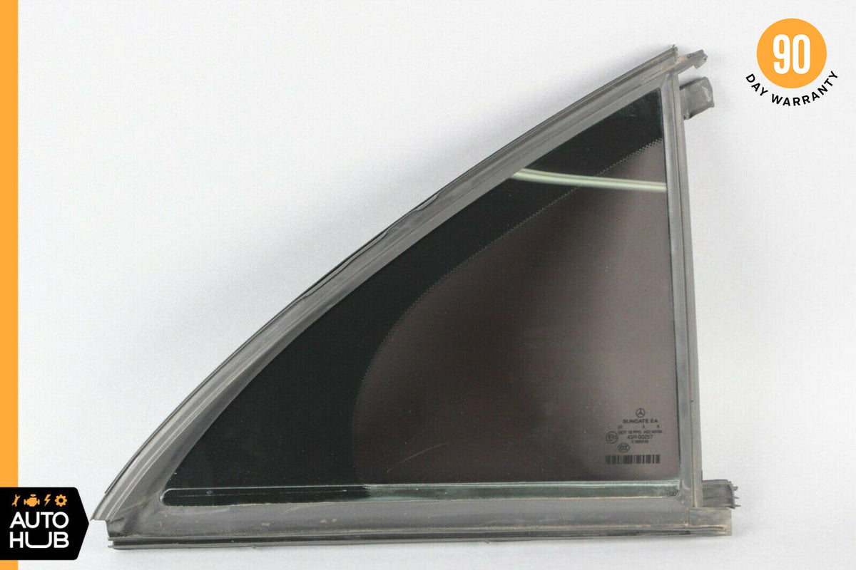 07-13 Mercedes W221 S550 S63 Quarter Window Glass Rear Right Passenger Side OEM - photo 1