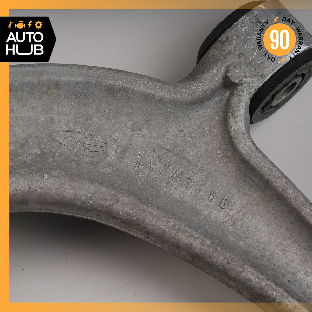 03-10 Maserati Quattroporte M139 Rear Right Side Top Upper Control Arm OEM 84k - photo 3