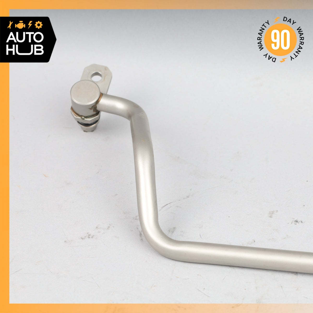 03-13 Bentley Continental GT GTC Lower Front Diff Oil Cooler Line 3W0317811 OEM - photo 10