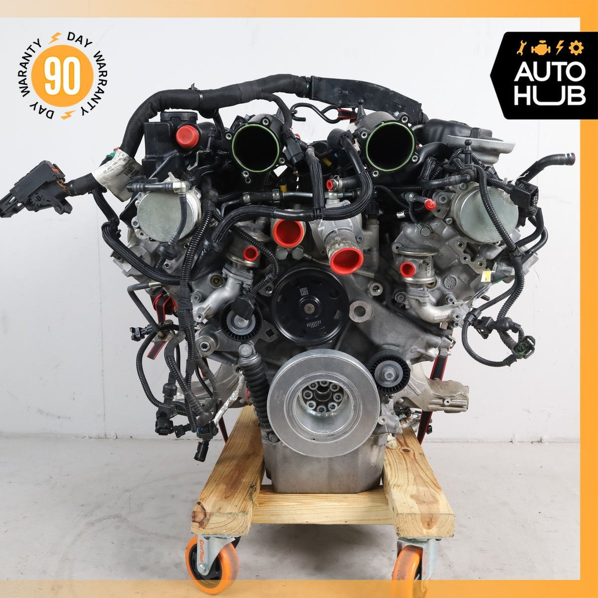 14-20 Maserati Quattroporte M156 GTS F154 3.8L V8 Engine Motor Assembly OEM 90k - photo 8