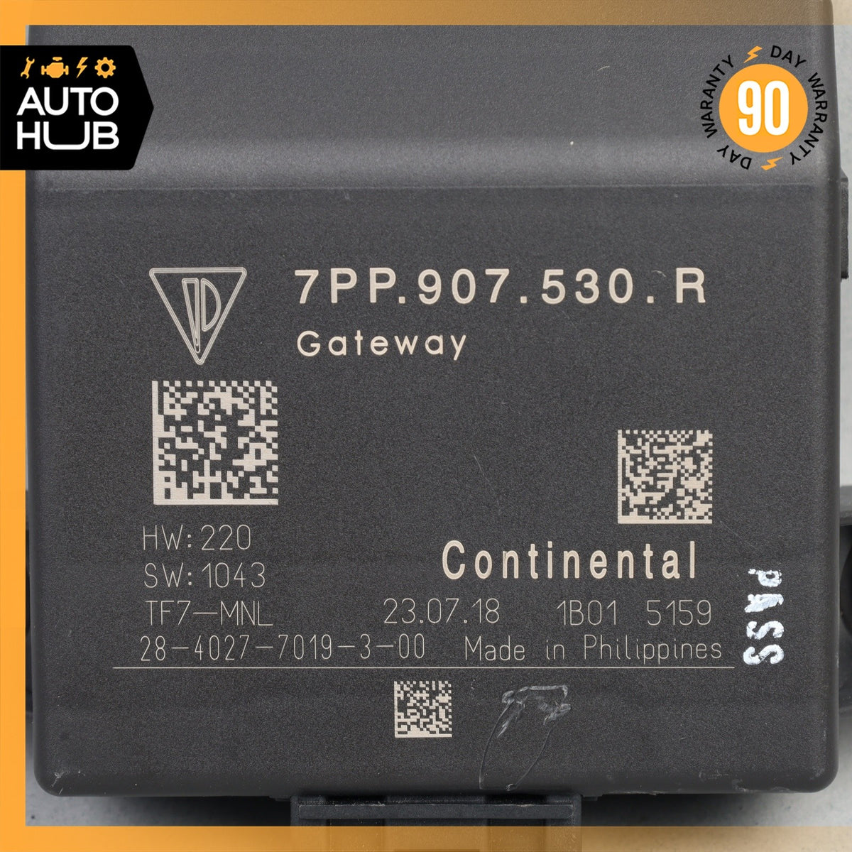 Porsche Cayenne 958 Central Gateway Control Module 7PP907530E OEM - photo 5