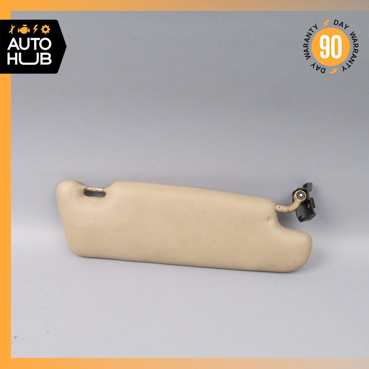 90-02 Mercedes R129 SL500 300SL Left Driver Side Sun Visor Sunvisor Beige OEM - photo 8