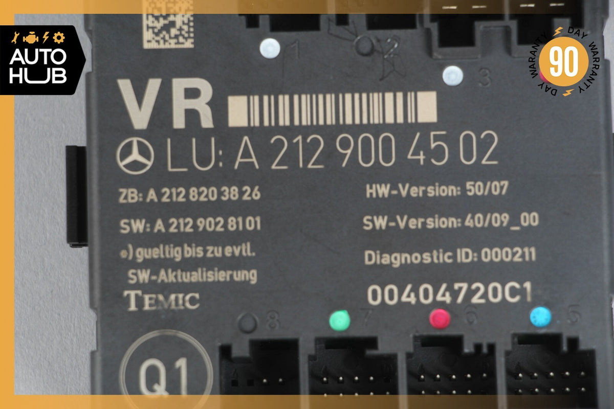 08-18 Mercedes W207 E550 C300 E400 Front Right Side Door Control Module OEM - photo 11