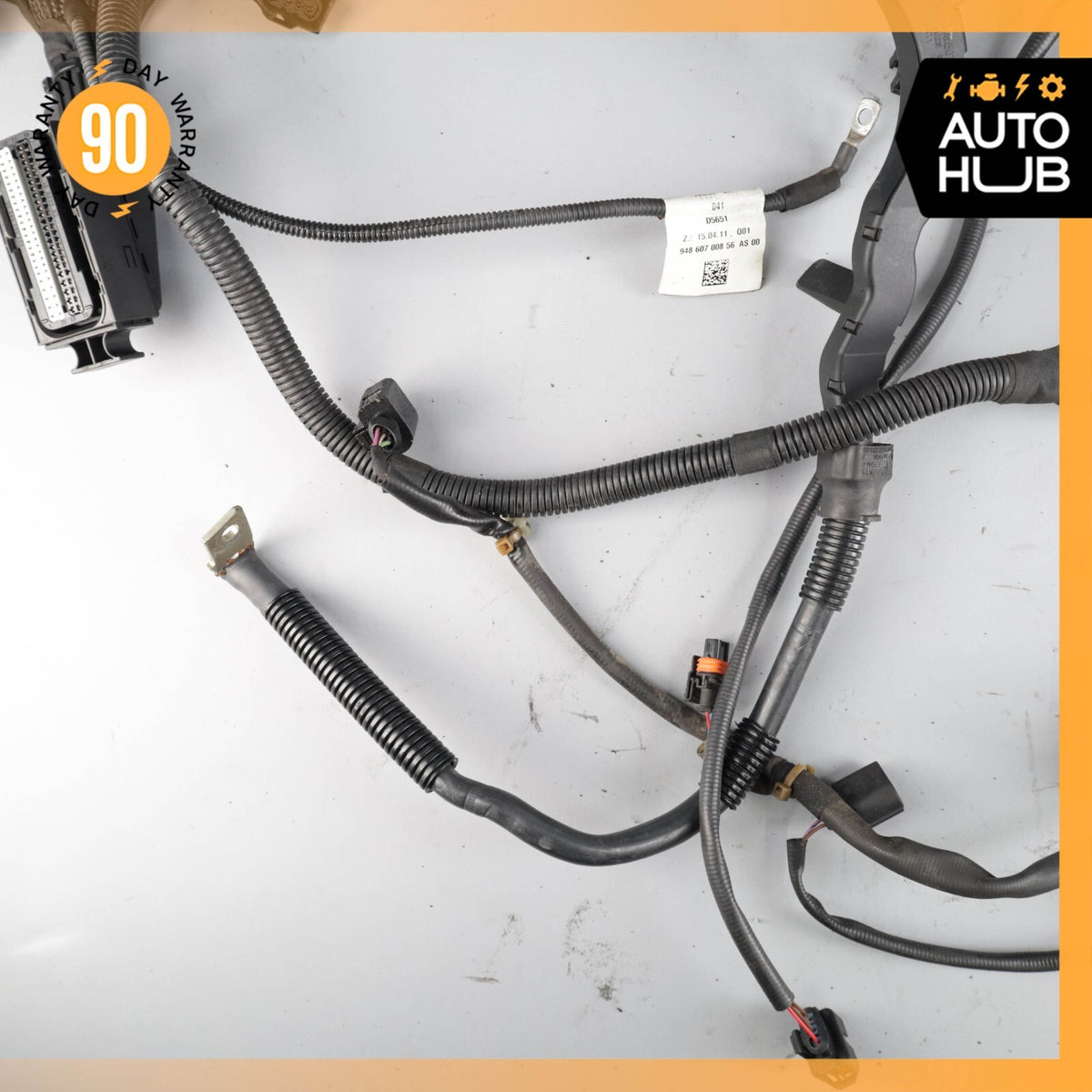11-14 Porsche Cayenne 958 Turbo Engine Motor Wire Wiring Cable Harness OEM - photo 17