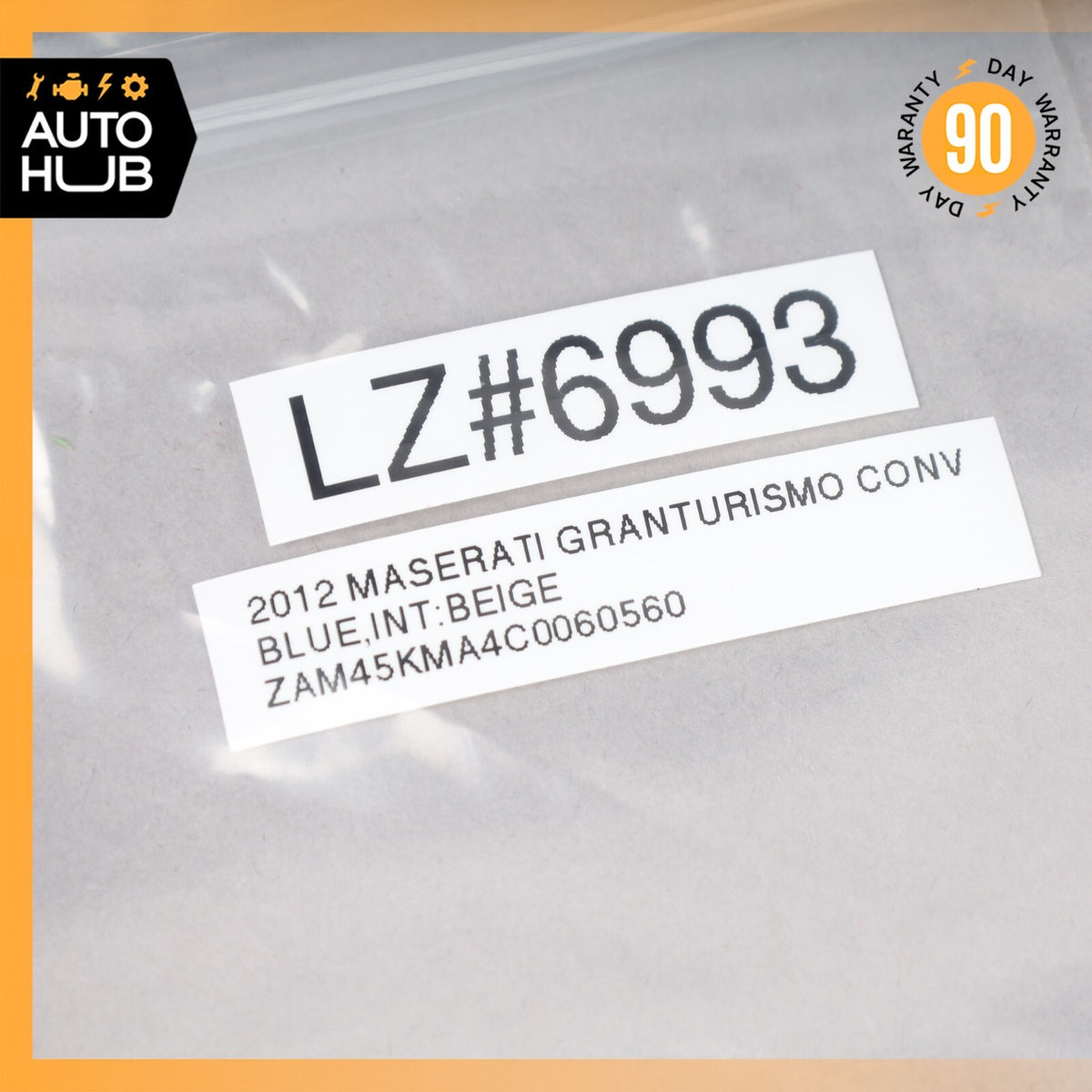 08-12 Maserati GranTurismo M145 Right Passenger Dash Airbag Wiring Harness OEM - photo 12