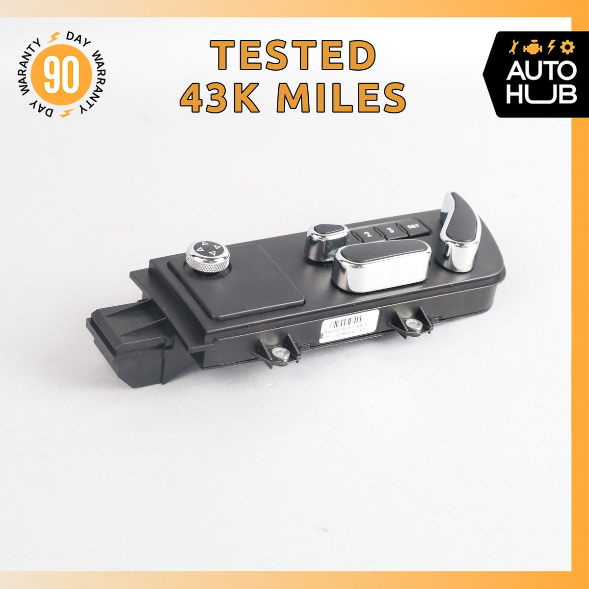 03-18 Bentley Continental GTC GT Front Left Seat Control Memory Switch OEM 43k - photo 1