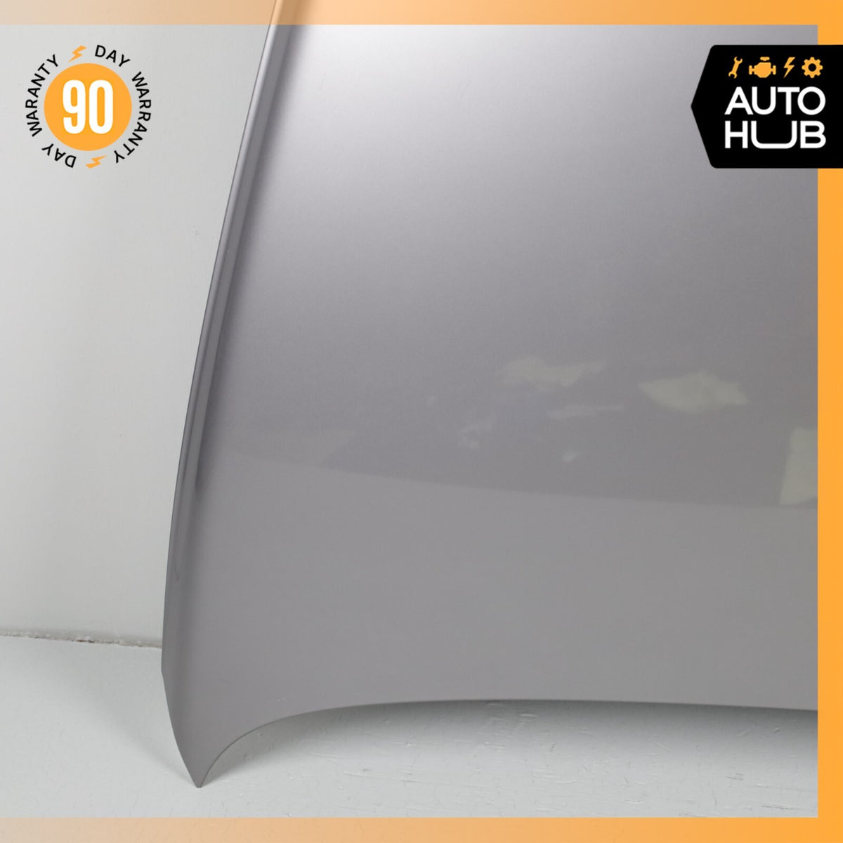 03-13 Bentley Continental GTC GT Hood Bonnet Cover Panel Assembly Silver OEM 46k - photo 8