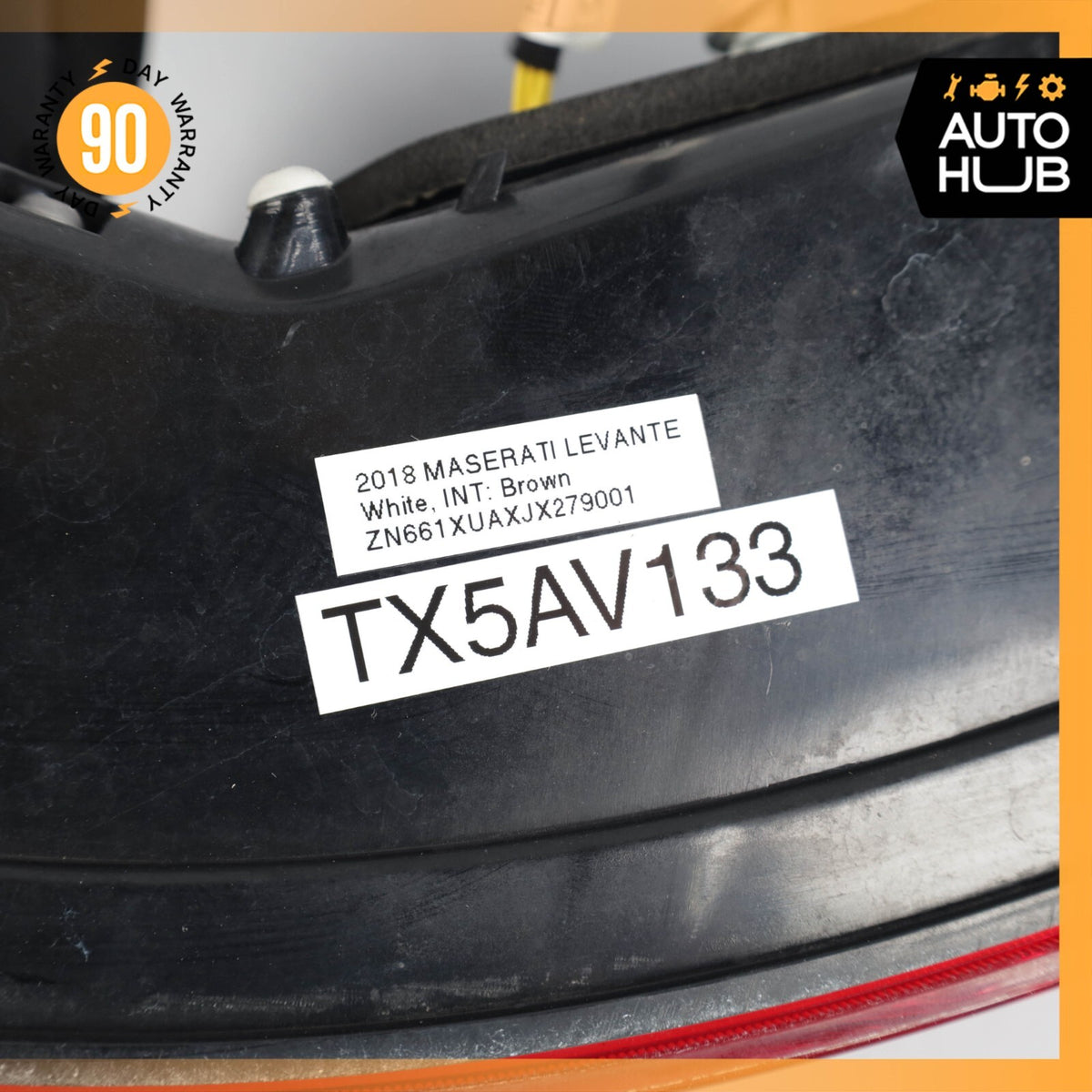 17-20 Maserati Levante M161 Outer Tail Light Lamp Left Driver Side OEM 73k - photo 16