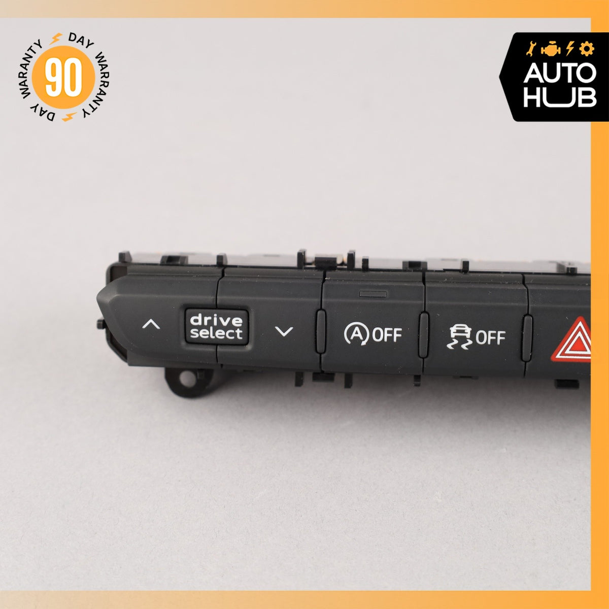 17-19 Audi 4M Q7 Dashboard Traction Hazard Parking Switch Panel OEM 87k - photo 3