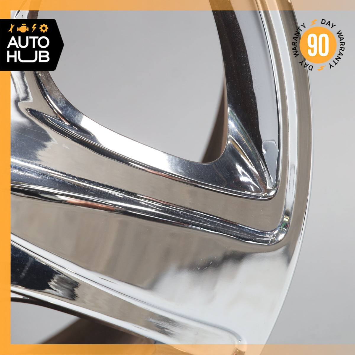 Bentley Continental Flying Spur GTC 9 x 19 19" Wheel Rim Chrome 3W0601025AL OEM - photo 7