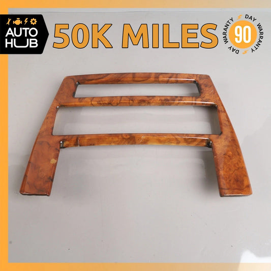 99-04 Bentley Arnage Center Console Trim Panel Wood OEM 50k - photo 1