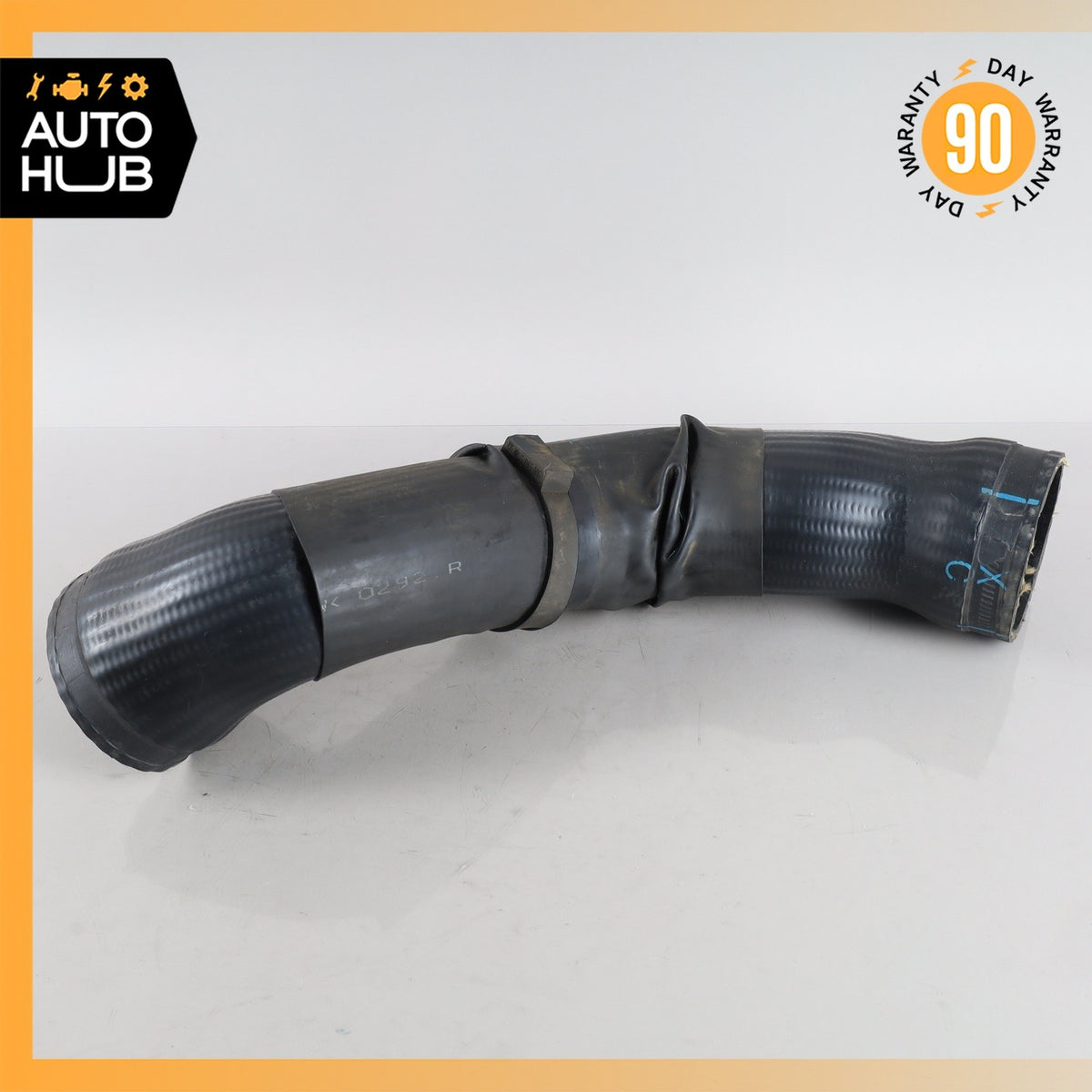 03-12 Bentley Continental GT GTC 6.0L Left Side Intercooler Hose Pipe OEM - photo 1