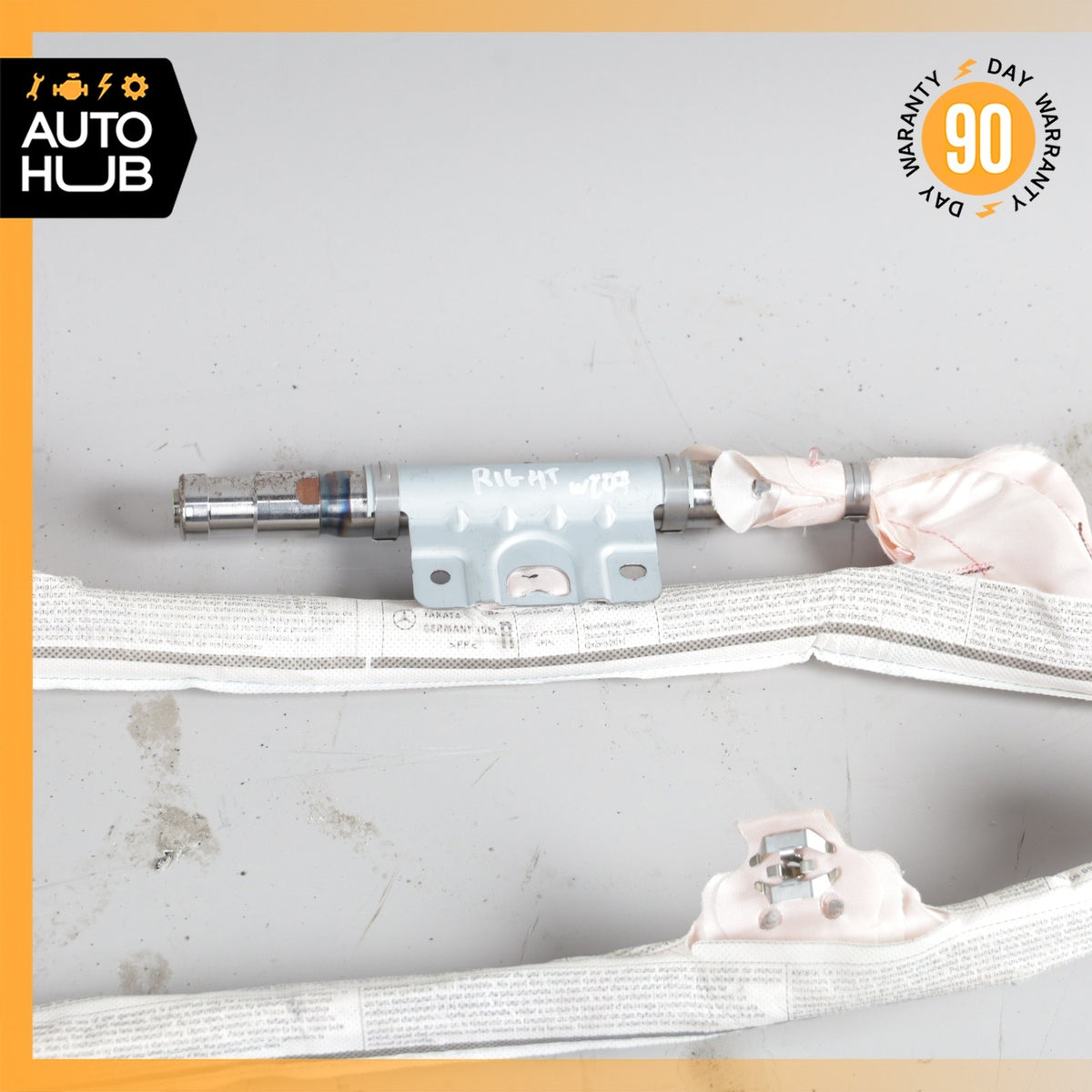 10-17 Mercedes W207 E350 E550 Coupe Roof Curtain Airbag Air Bag Right Side OEM - photo 4