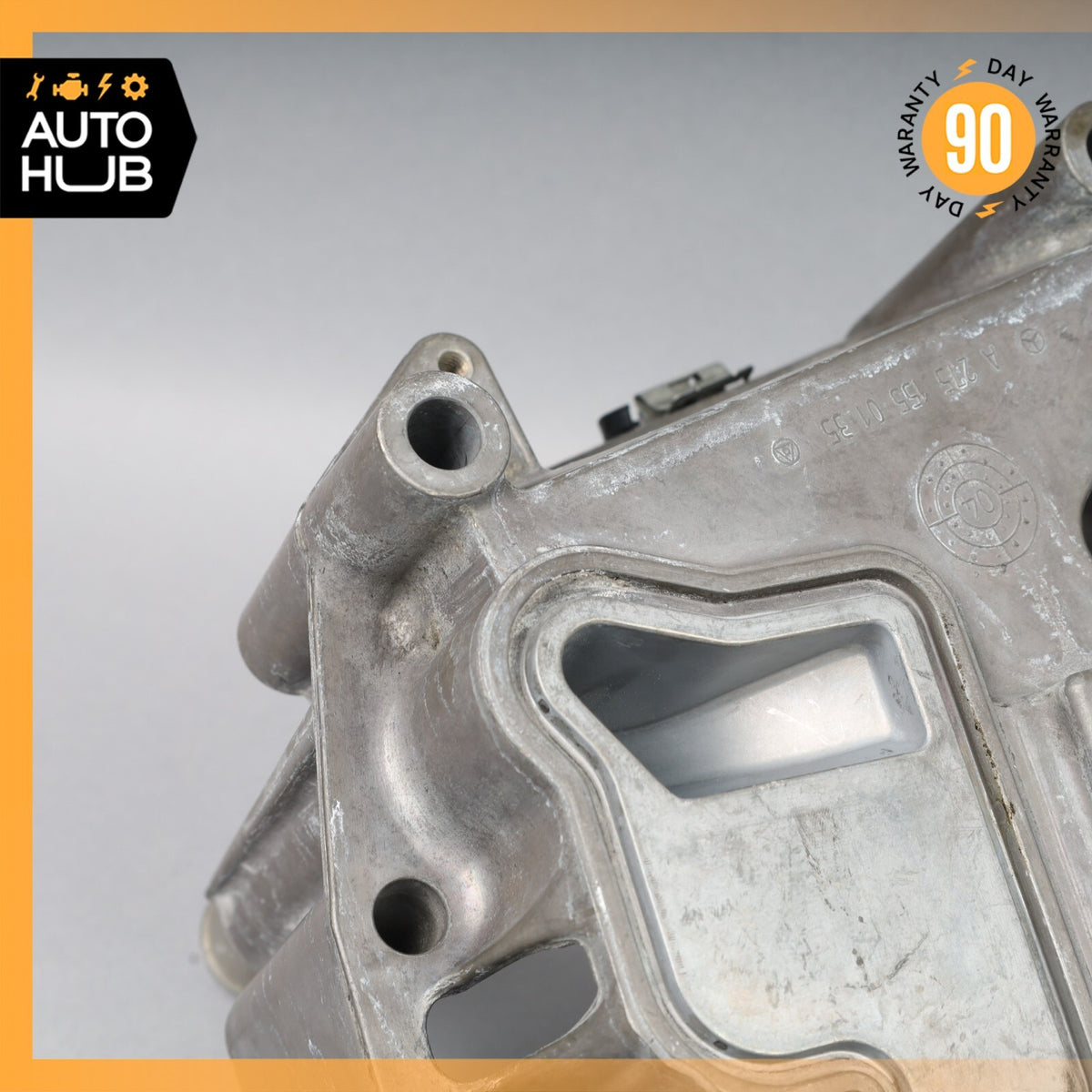 05-14 Mercedes W221 S600 SL65 S65 AMG Engine Motor Alternator Bracket OEM - photo 3