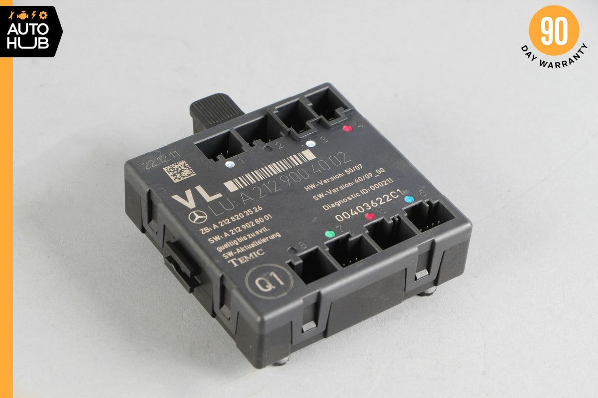 08-12 Mercedes X204 GLK350 C300 E350 Front Left Side Door Control Module OEM 24k - photo 1