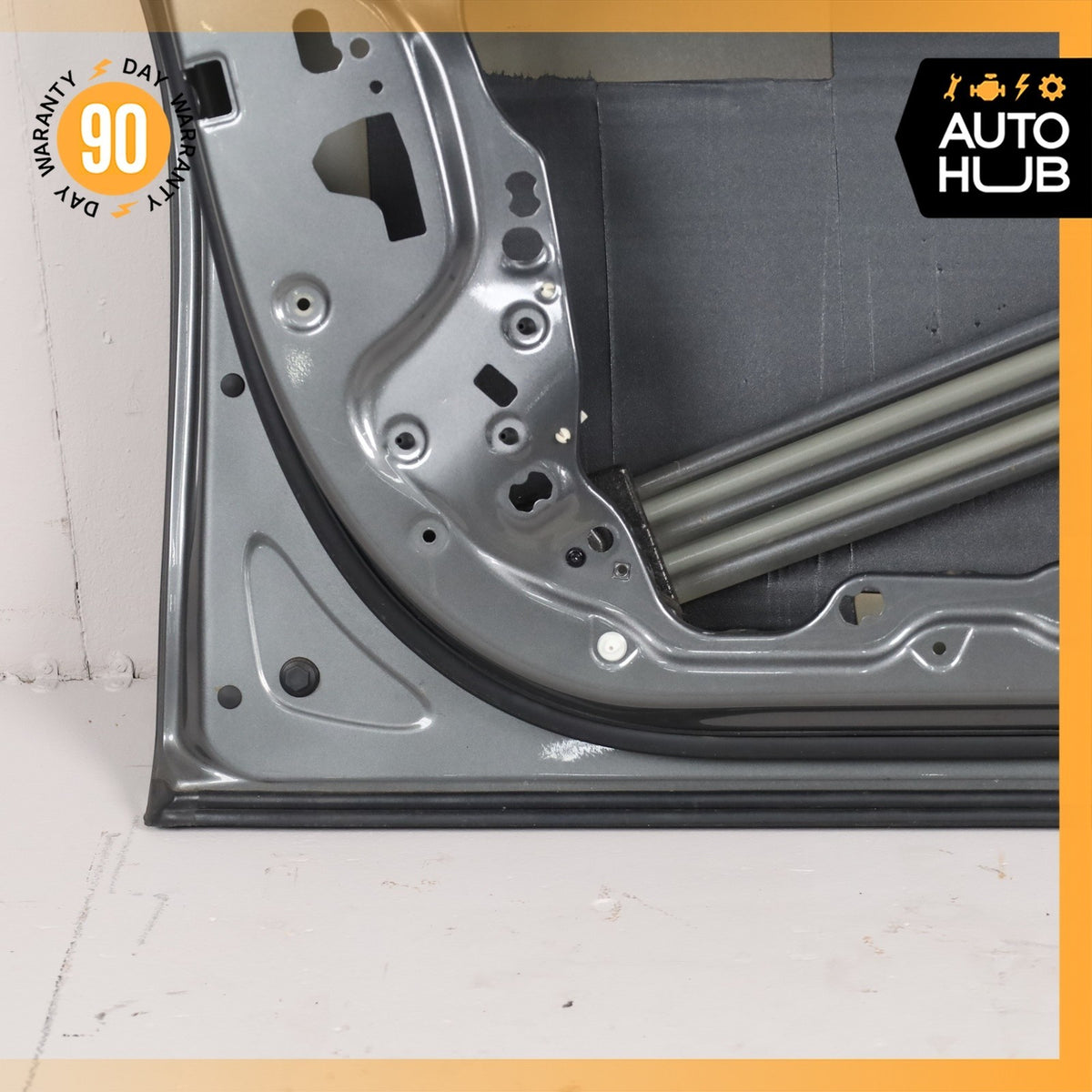 16-22 BMW G12 740i 750Li Front Left Driver Side Door Shell Gray 41517423699 OEM - photo 16