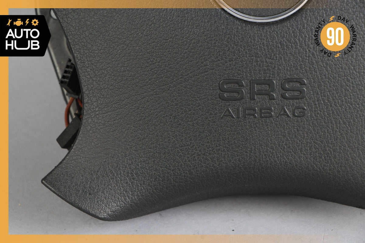 00-06 Mercedes W220 S430 CL500 Steering Wheel Air Bag Black 2204602498 OEM - photo 5