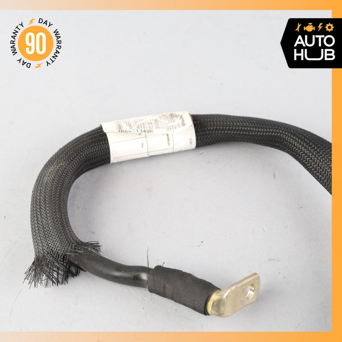 Porsche Cayenne 958 Hybrid S Battery Ground Cable 7P0971349A OEM - photo 2