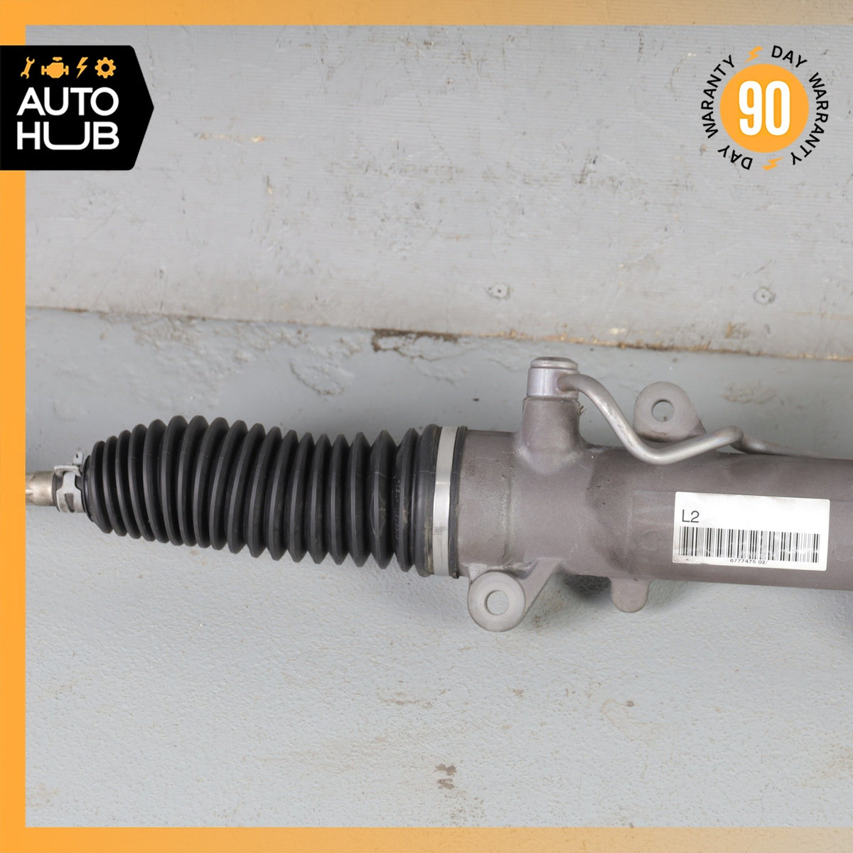 04-10 BMW E60 528i 550i 650i RWD Power Steering Rack & Pinion OEM 78k - photo 7