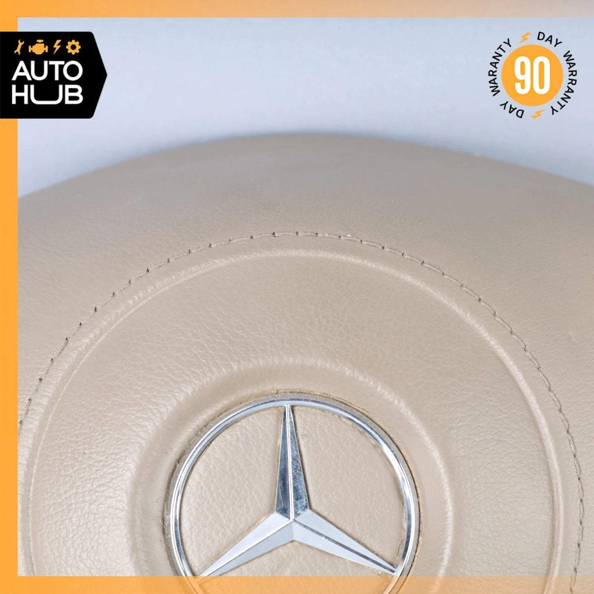 09-11 Mercedes W219 CLS550 CLS63 AMG Steering Wheel Airbag Air Bag Beige OEM - photo 3