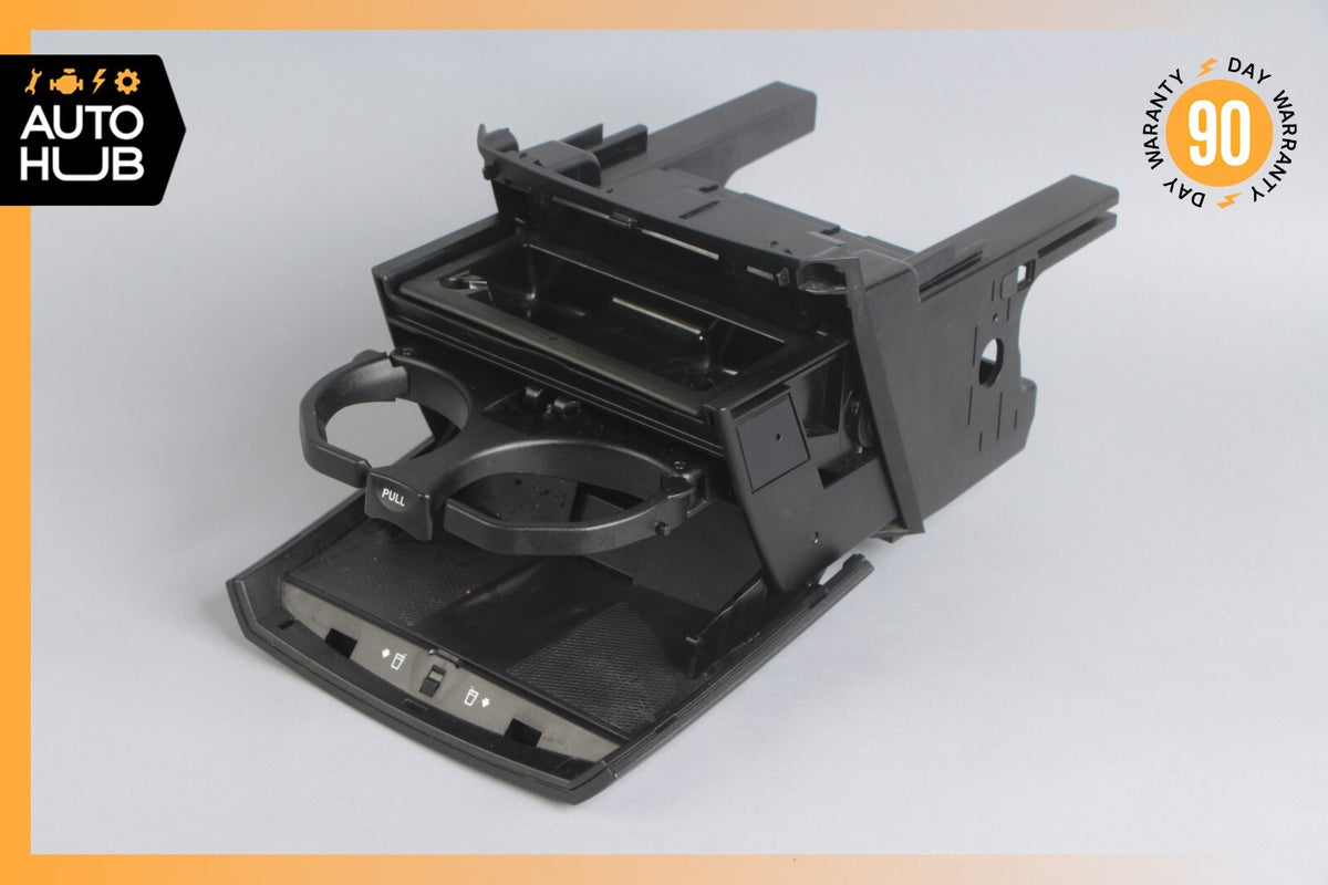 06-13 Mercedes W251 R500 R350 Rear Center Console Cup Holder / Ashtray Black OEM - photo 7