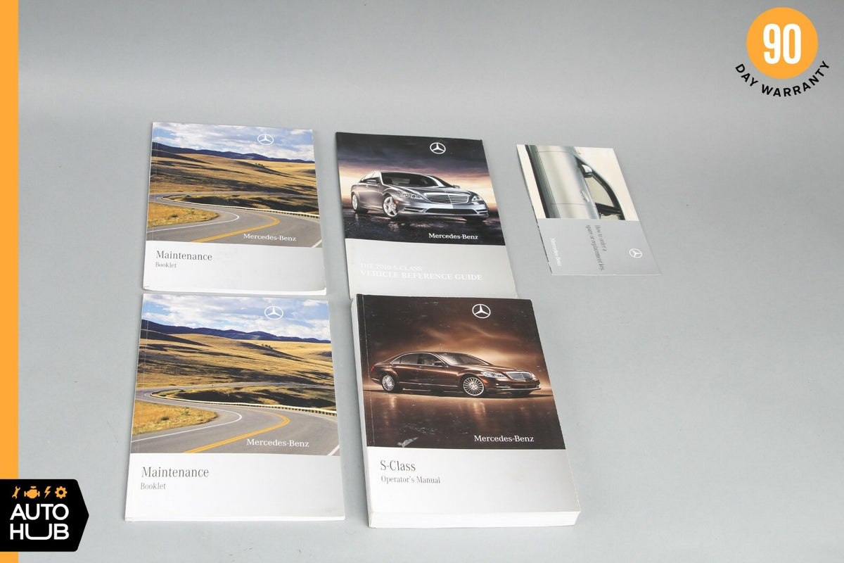 2010 Mercede-Benz W221 S550 Owner's Operator's Manual Book OEM - photo 1