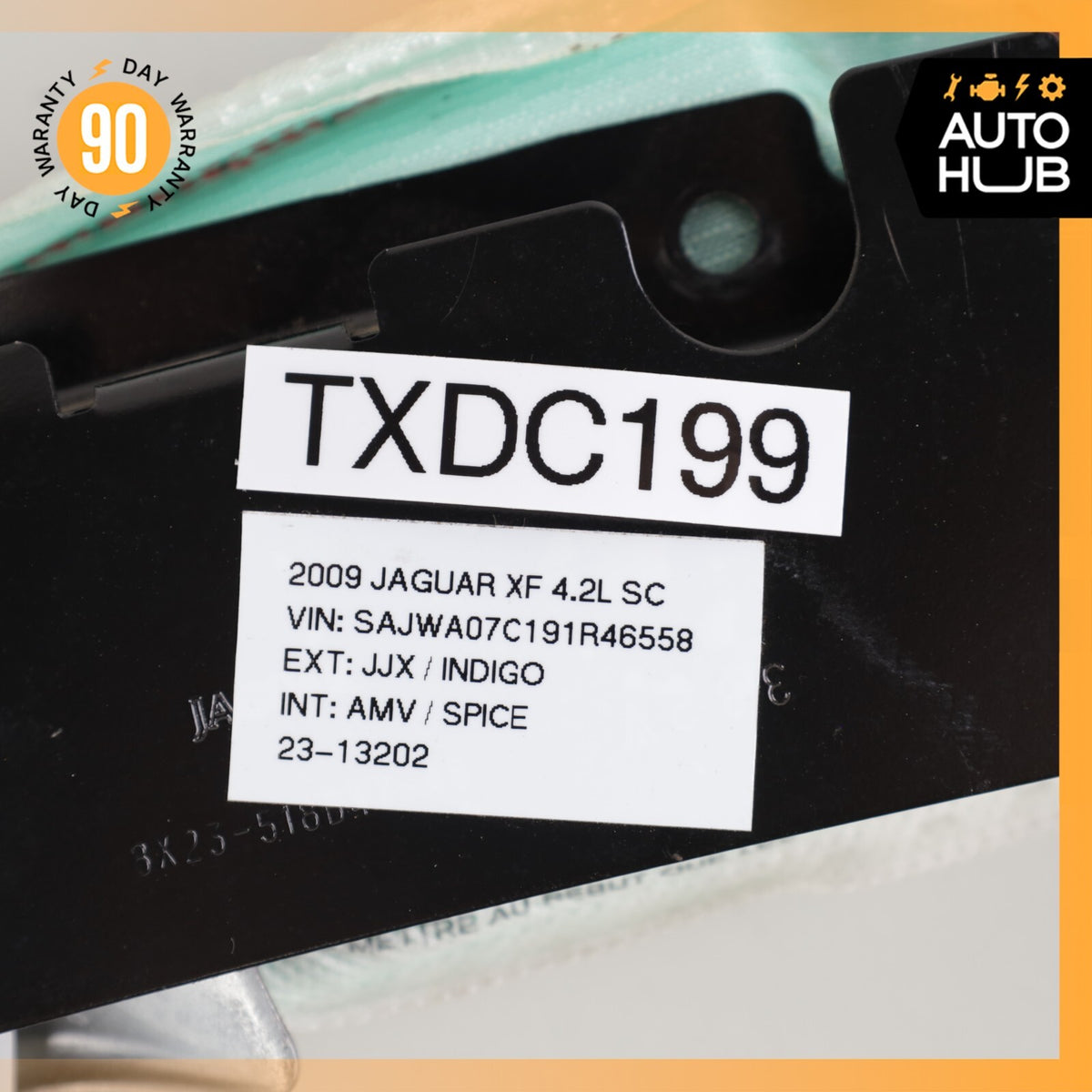Jaguar X250 XF Left Driver Side Roof Curtain Airbag Air Bag OEM - photo 6