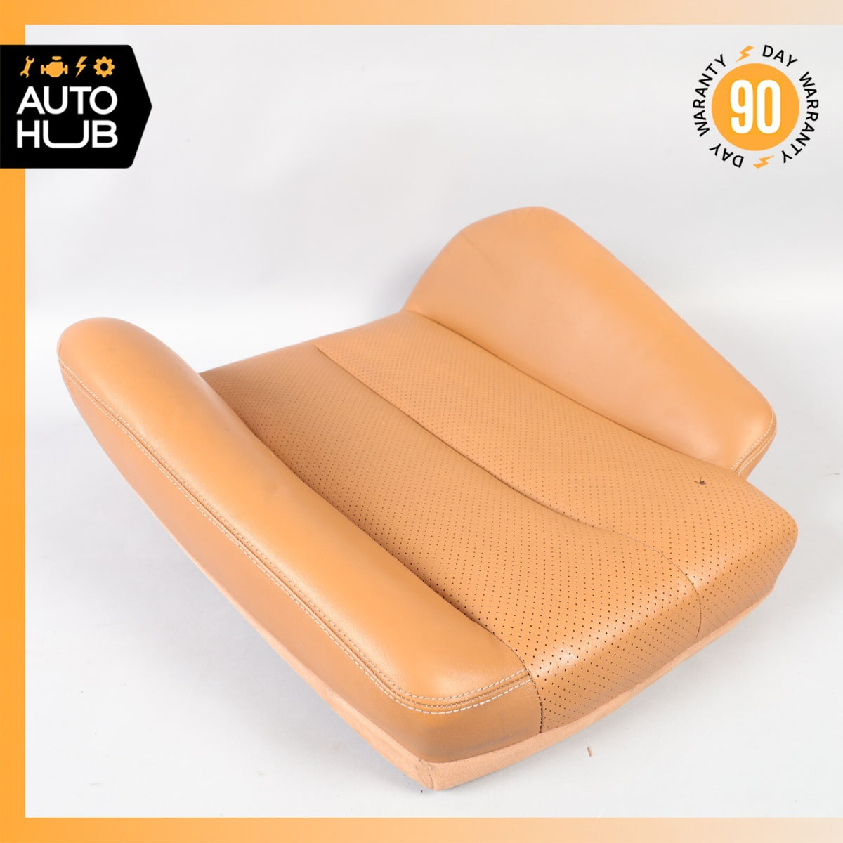 90-95 Mercedes R129 300SL SL500 Right Passenger Upper Top Seat Cushion Java OEM - photo 11