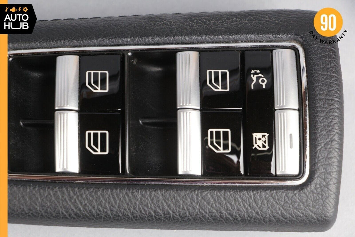 09-13 Mercedes W221 S400 S550 Front Left Side Window Control Switch Black OEM - photo 8