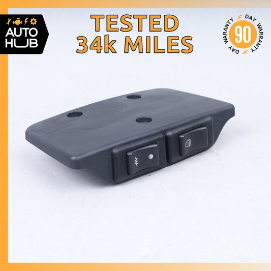 05-06 Aston Martin DB9 V8 Vantage Left Seat Lumbar Regulator Switch w/ Cover OEM - photo 1