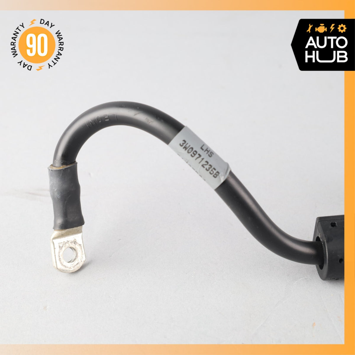 03-10 Bentley Continental GT GTC Negative Battery Cable Harness OEM 81k - photo 3