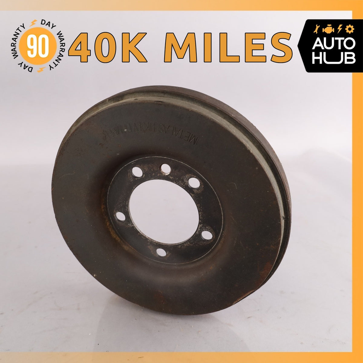 84-87 Rolls Royce Silver Spur / Mulsanne Crankshaft Pulley Vibration Damper OEM - photo 1