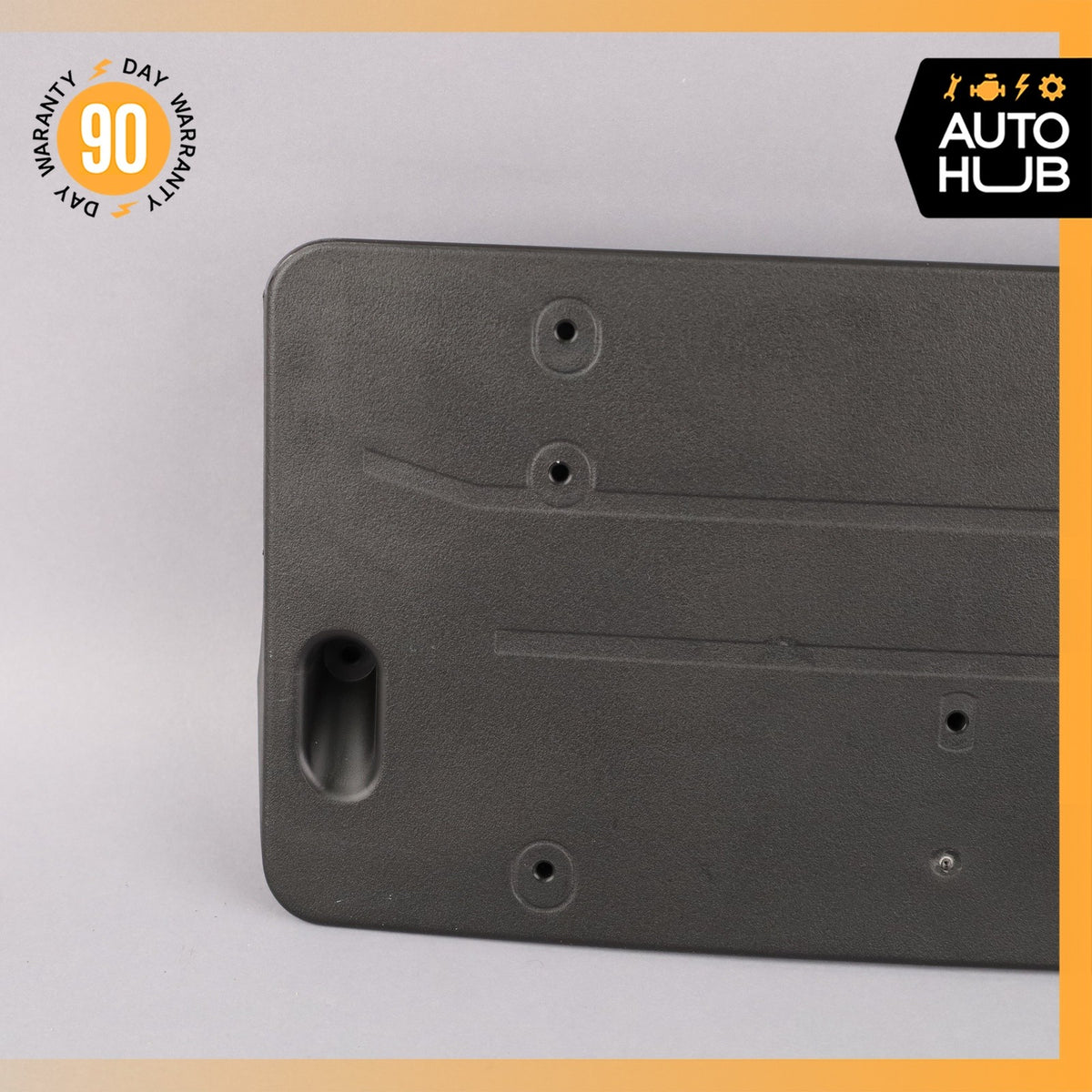Mercedes W213 E300 E350 E63 Front Bumper License Plate Holder OEM - photo 3