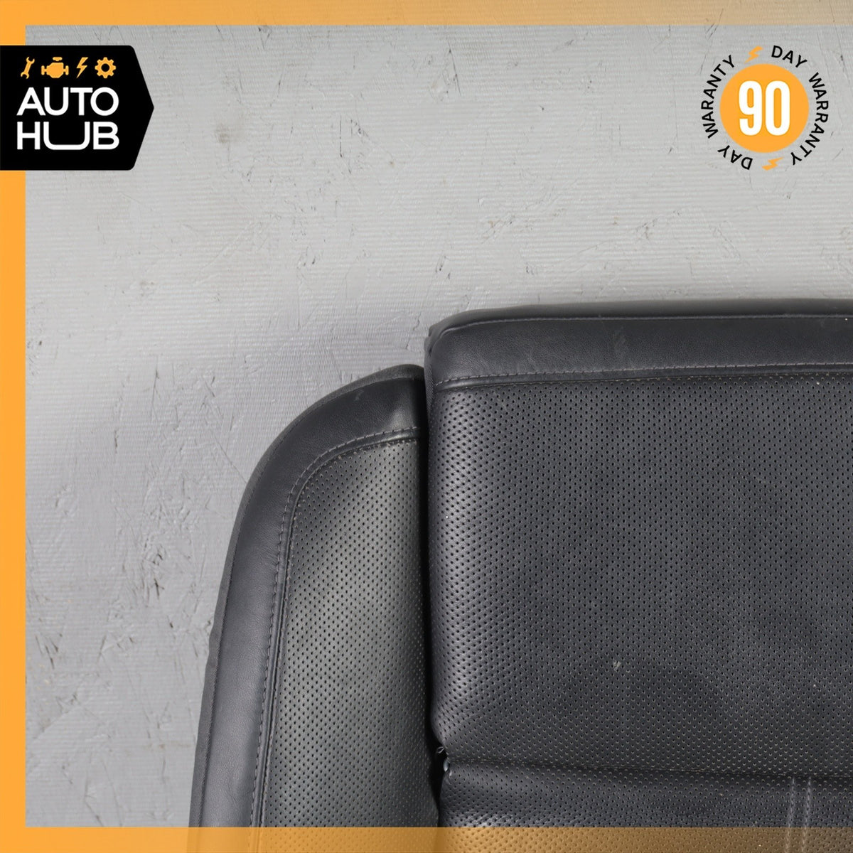 15-18 Porsche Macan 95B Front Right Lower Bottom Seat Cushion Leather Black OEM - photo 8