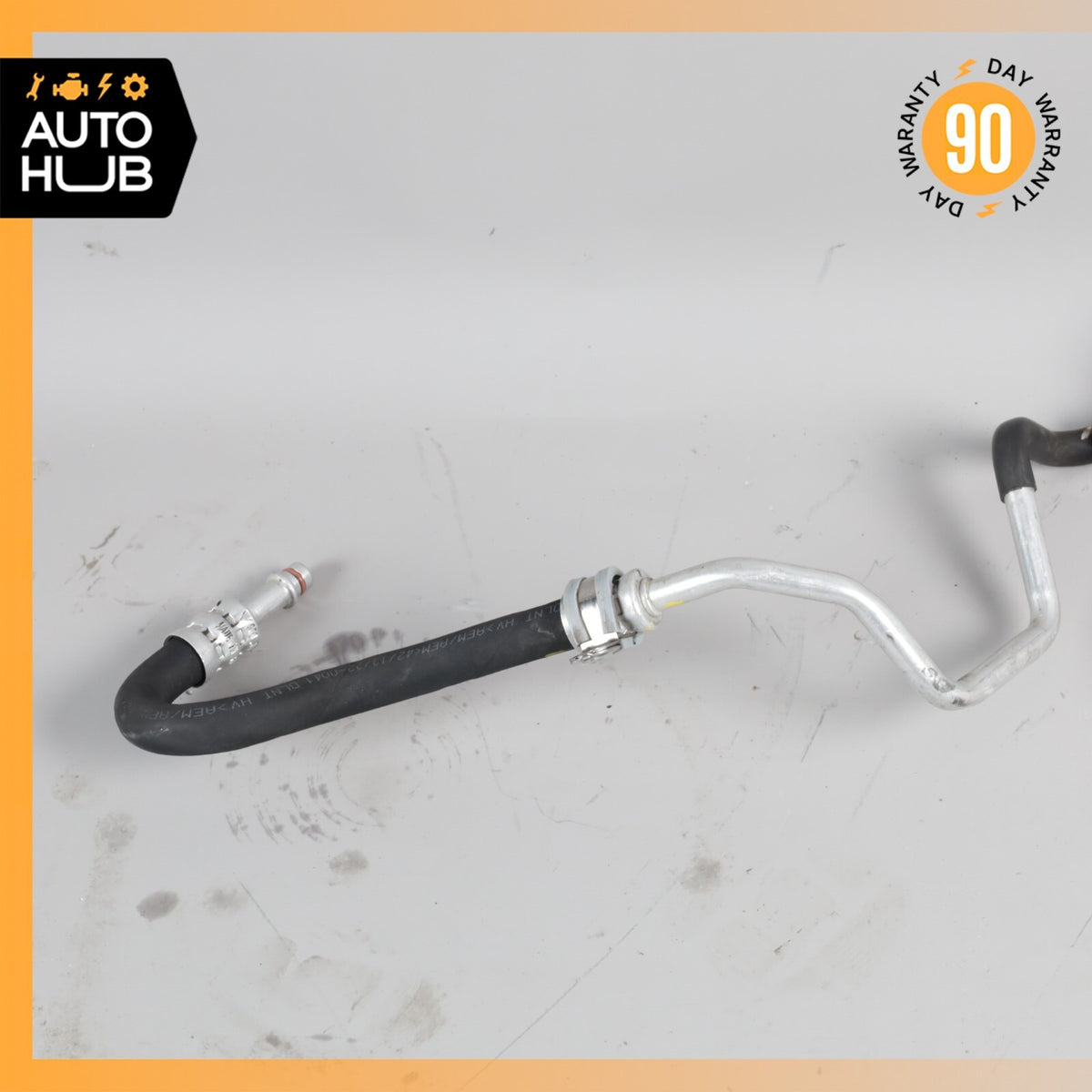 12-16 Porsche Panamera 970 Hybrid S Power Steering Hose Return Pipe Line OEM 70k - photo 18