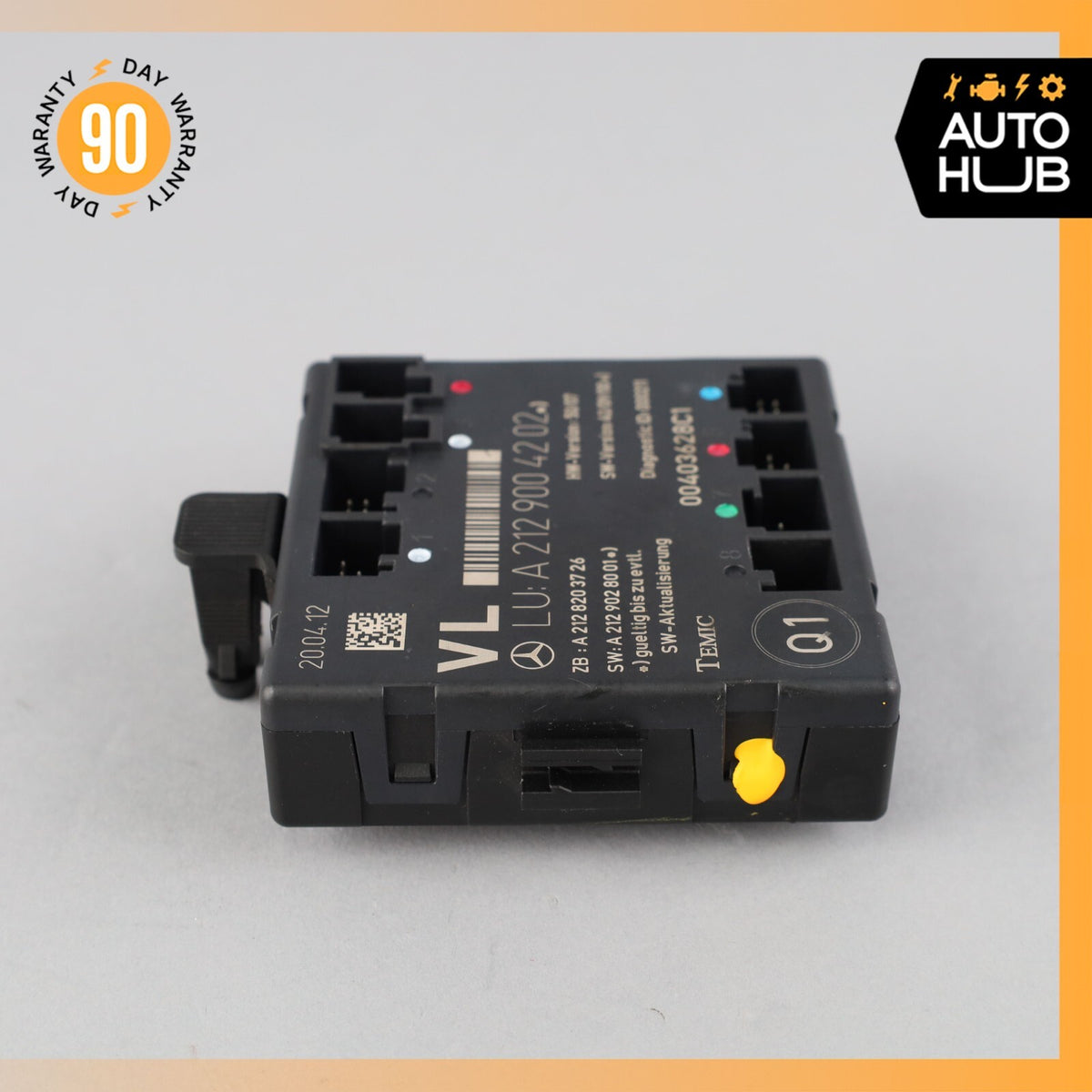 08-18 Mercedes W207 E350 C300 SLK350 Front Left Side Door Control Module OEM - photo 4