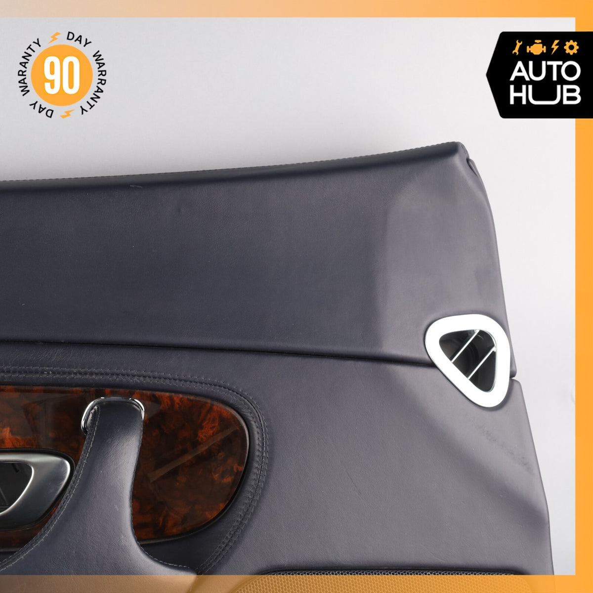 03-10 Bentley Continental GT Left Driver Side Interior Door Panel Blue OEM 65k - photo 10