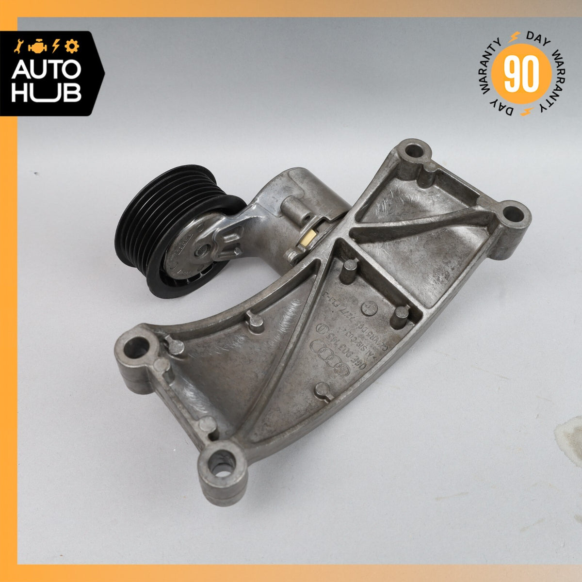 Porsche Cayenne Hybrid S 958 Engine Alternator Support Bracket w/ Pulley OEM - photo 7