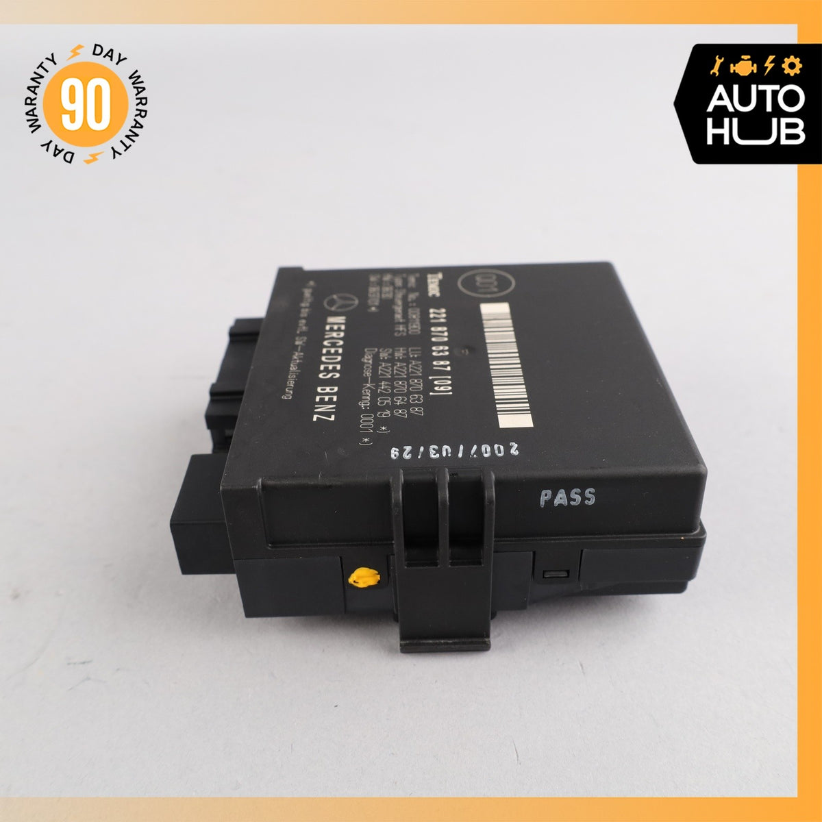07-09 Mercedes W221 S63 CL550 Trunk Release Remote Open Close Module Unit OEM - photo 3