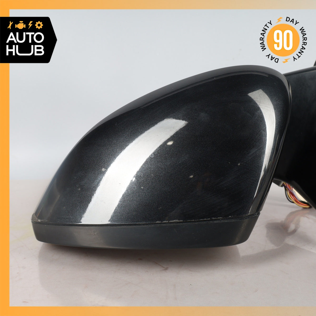 14-24 Jaguar X152 F-Type Left Side Rear View Door Mirror w/ Blind Spot OEM 85k - photo 5