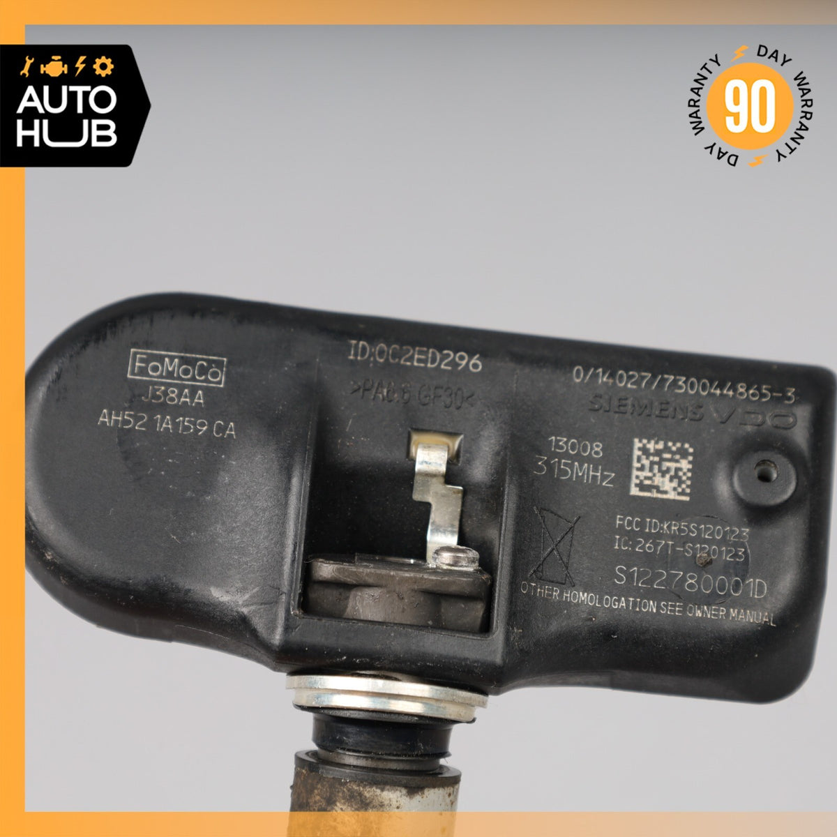 10-16 Land Rover L319 LR4 HSE TPMS Tire Pressure Sensor 315 Mhz 4H231A159CC OEM - photo 7