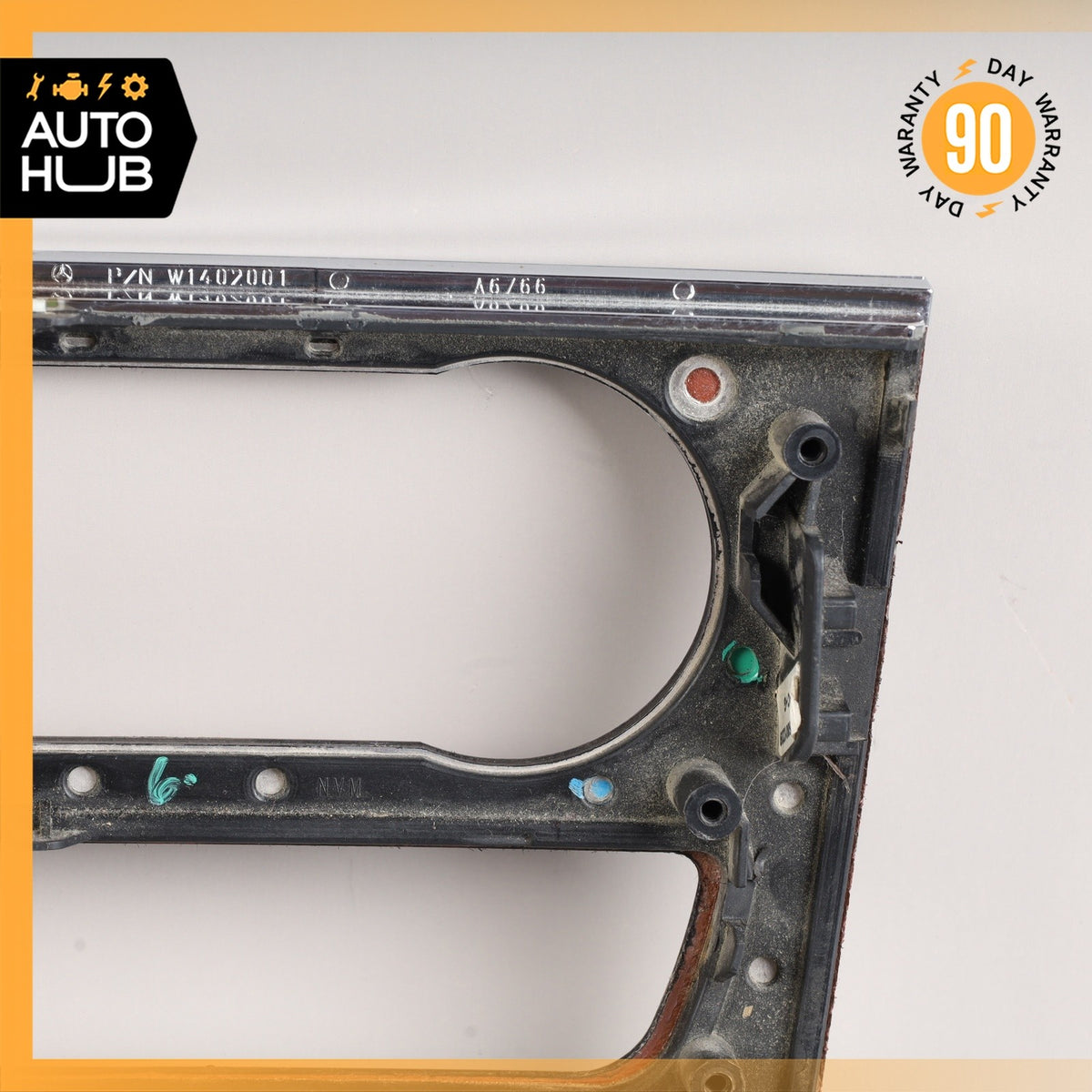 06-12 Mercedes W164 ML550 GL550 ML500 Center Console Control Trim Bezel Wood OEM - photo 8