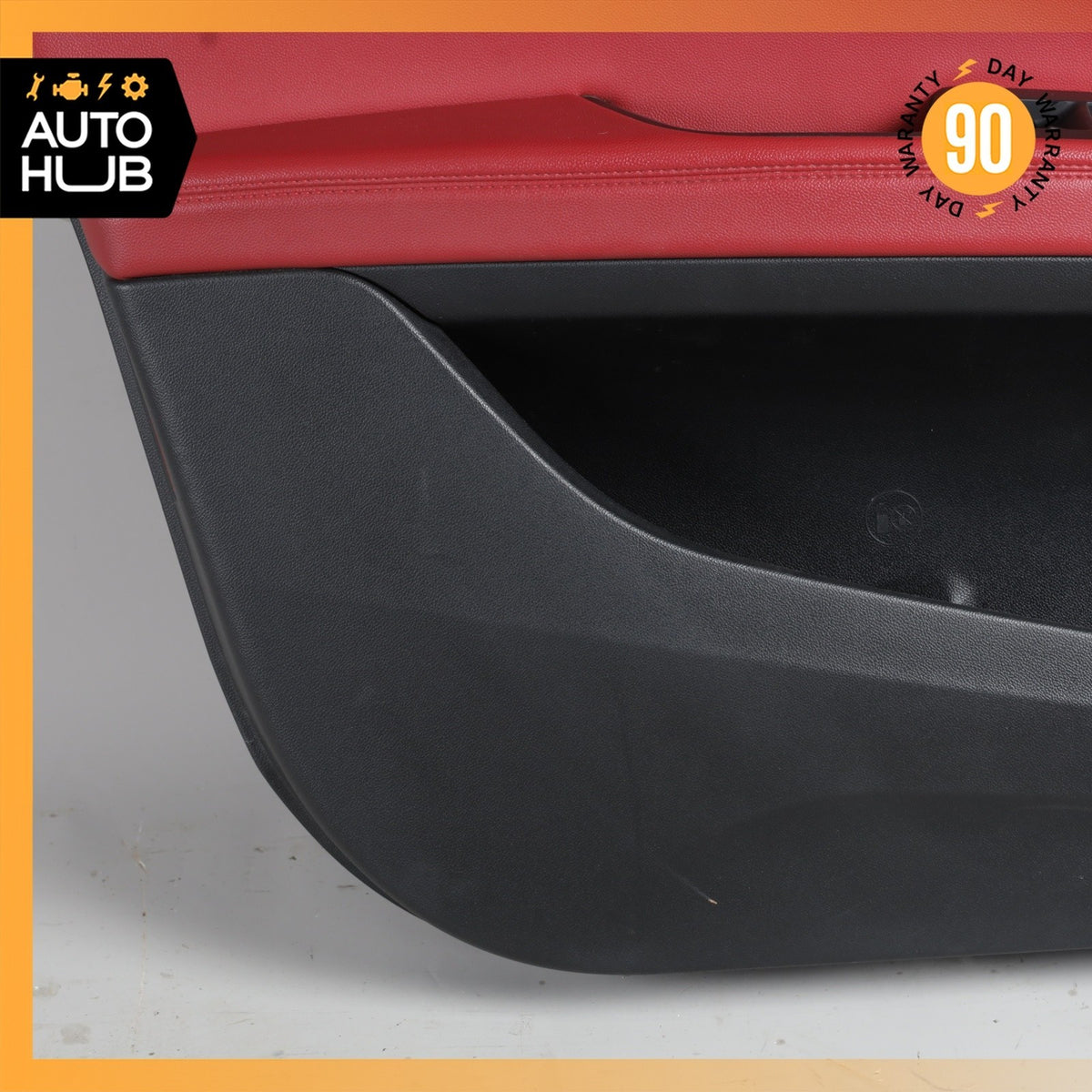 17-22 Alfa Romeo 949 Stelvio Front Left Side Interior Door Panel Red OEM - photo 6