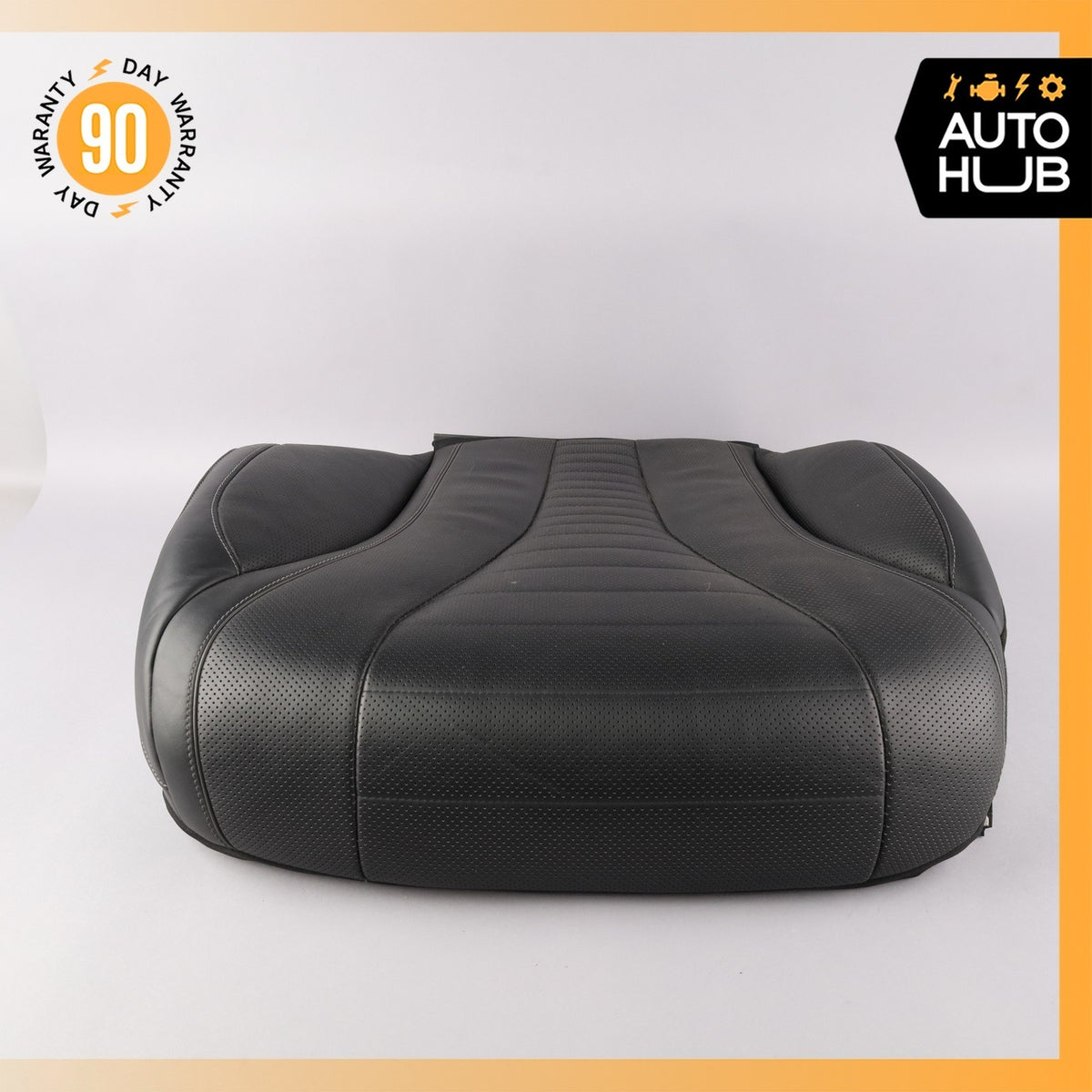 14-17 Mercedes W222 S550 Front Right Side Seat Cushion Lower Bottom Nappa OEM - photo 15