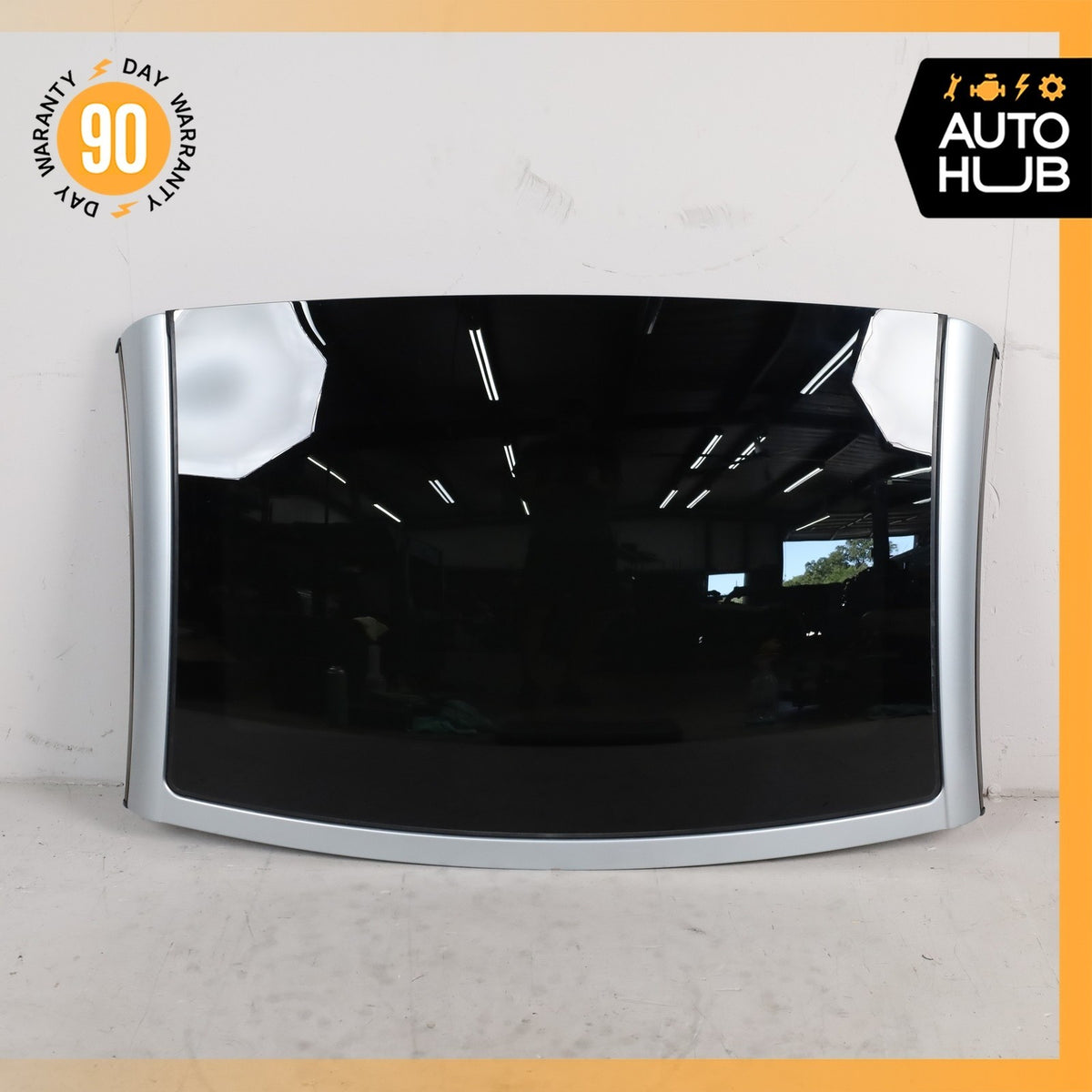 Mercedes R230 SL500 SL550 SL55 AMG Pano Panorama Roof Top Glass w/ Sun Shade OEM - photo 1