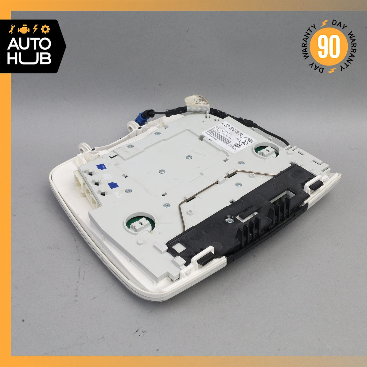 11-16 Mercedes W207 E350 E400 Overhead Dome Light Lamp 2078200201 Black OEM - photo 17