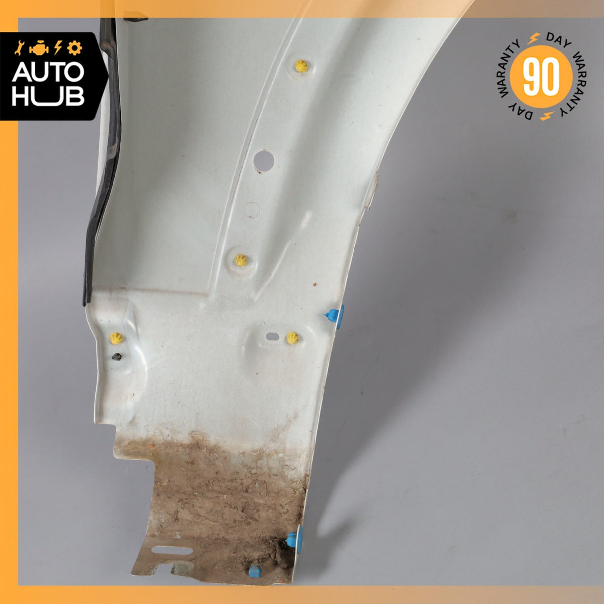 10-16 Land Rover LR4 HSE Left Driver Side Fender Assembly White OEM - photo 9