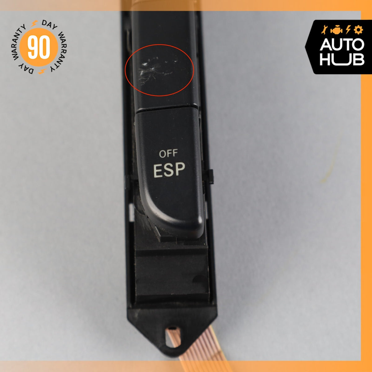 Mercedes R230 SL500 SL55 AMG Center Console ESP Switch Control Button OEM - photo 2